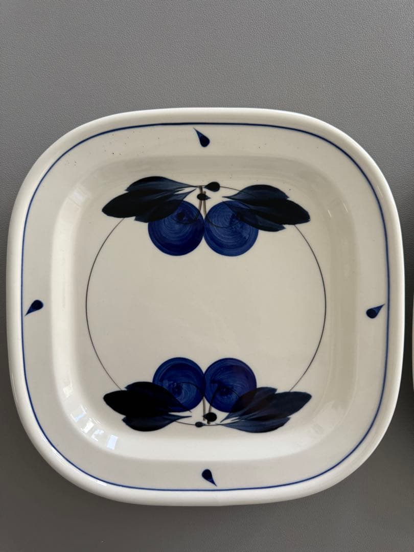 陶芸家 栄木正敏さんデザイン　2枚セット