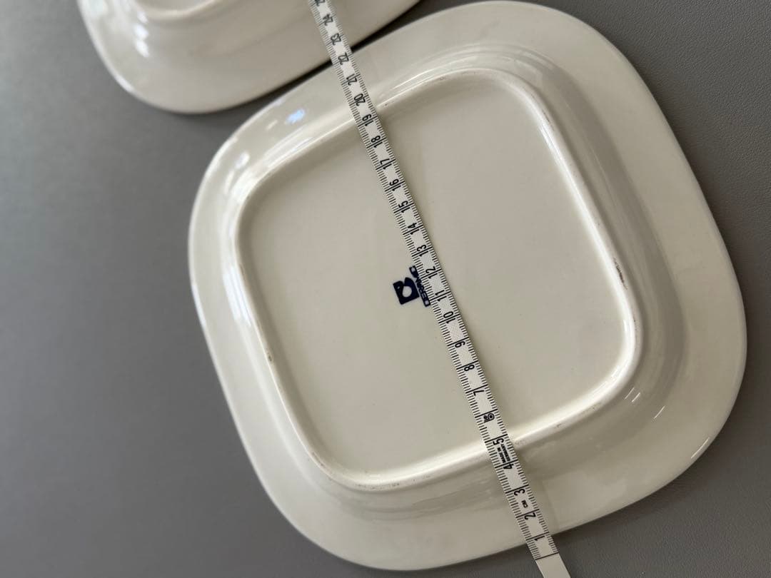 陶芸家 栄木正敏さんデザイン　2枚セット