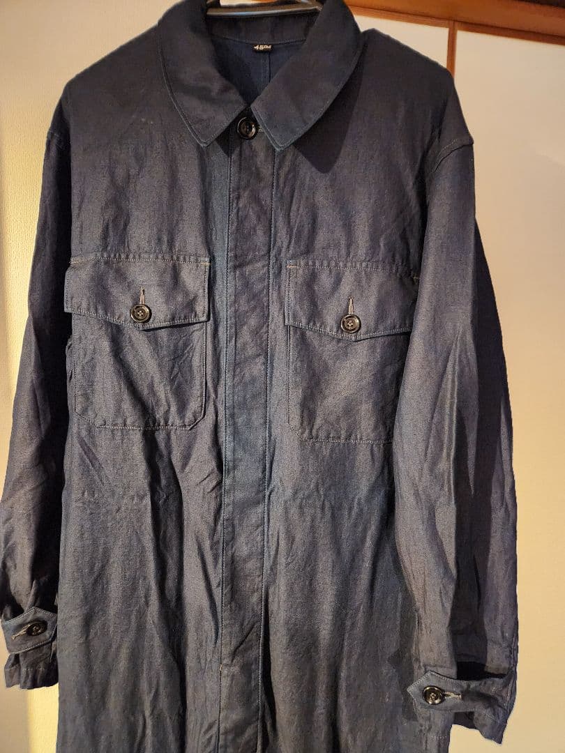 本日限定SALE♥️45Rインディゴコットンオールインワン