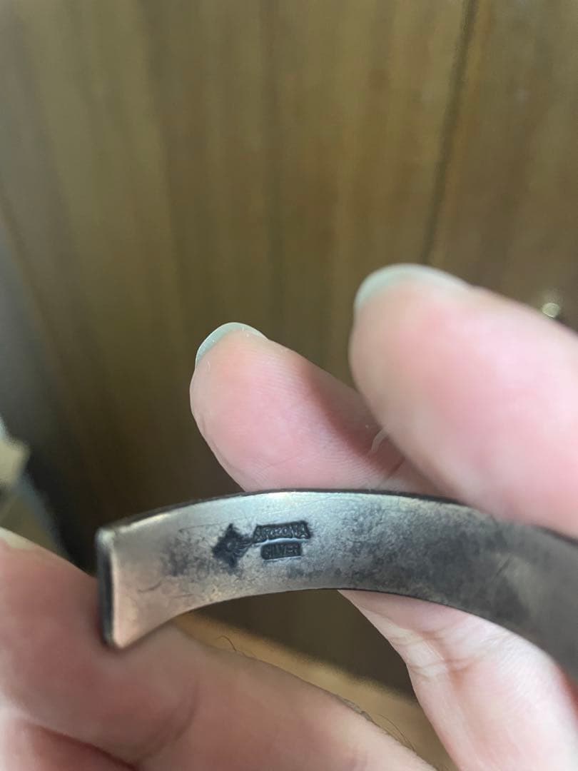 アリゾナフリーダム　シルバー 太陽モチーフ バングル