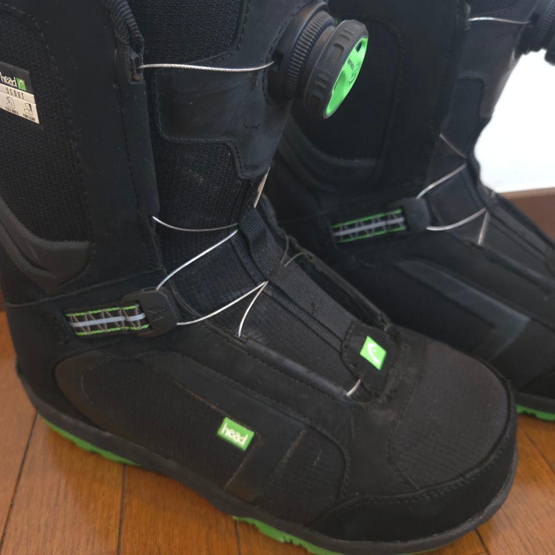 美品 HEAD スノーボードブーツ SCOUT BOA　ヘッド スカウト