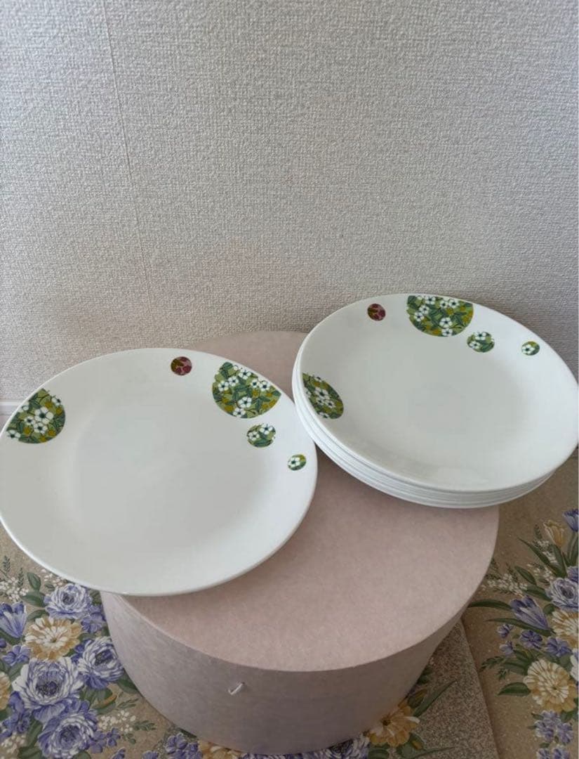 コレール ボンボンフレール 大皿9枚セット　26cm まとめ売り