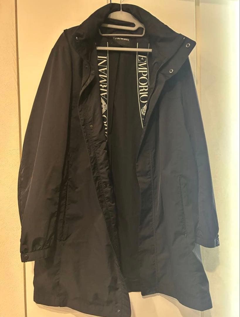 【専用】EMPORIO ARMANI ブラック トレンチコート
