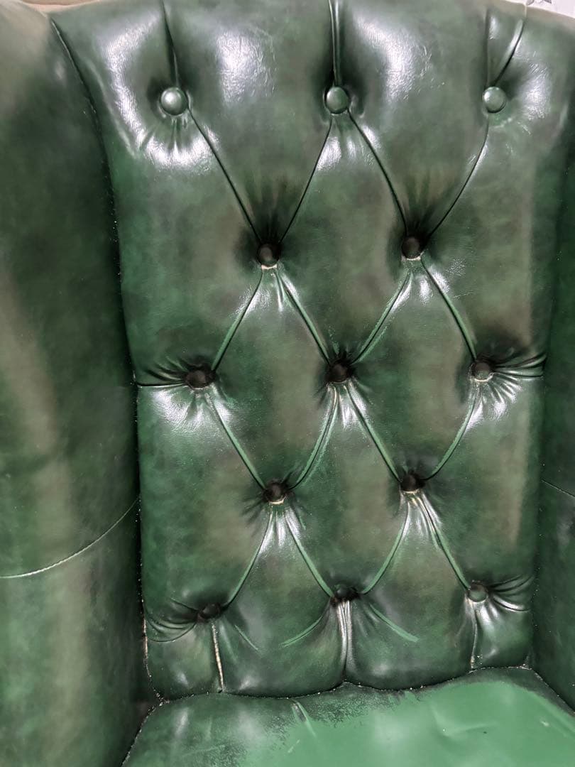 ヴィンセントチェア　ダークグリーン