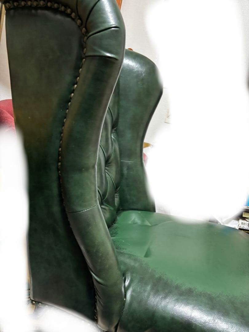 ヴィンセントチェア　ダークグリーン