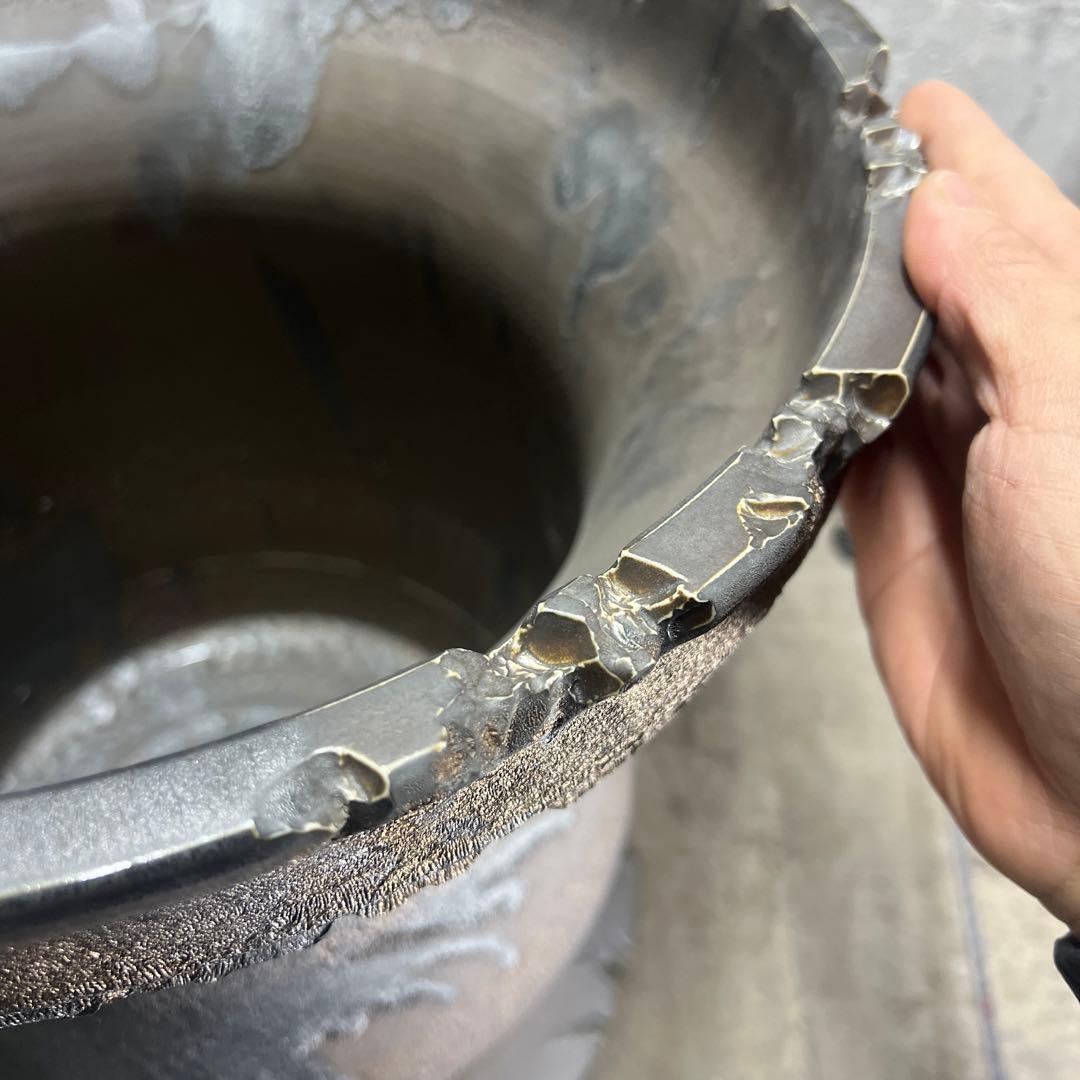 手作植木鉢2点 特大サイズ 検（ 塊根植物 グラキリス パキプス アガベ)