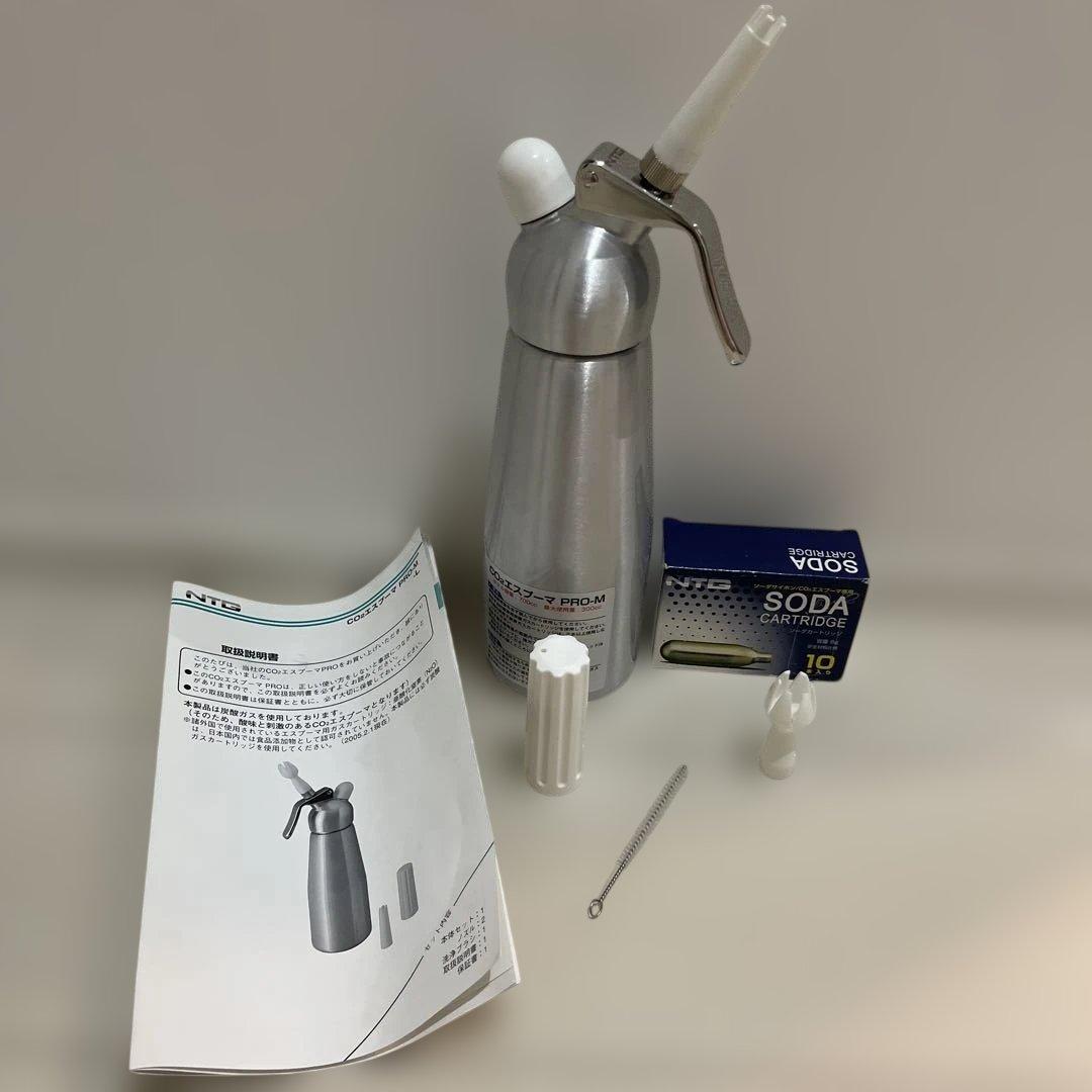 co2エスプーマ　PRO-M ソーダカートリッジ付き