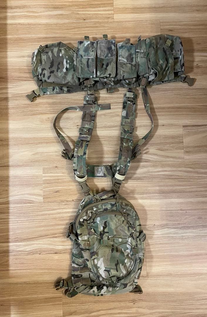 と*き様 希少　Mayflower メイフラワー　チェストリグ　バックパックセッ