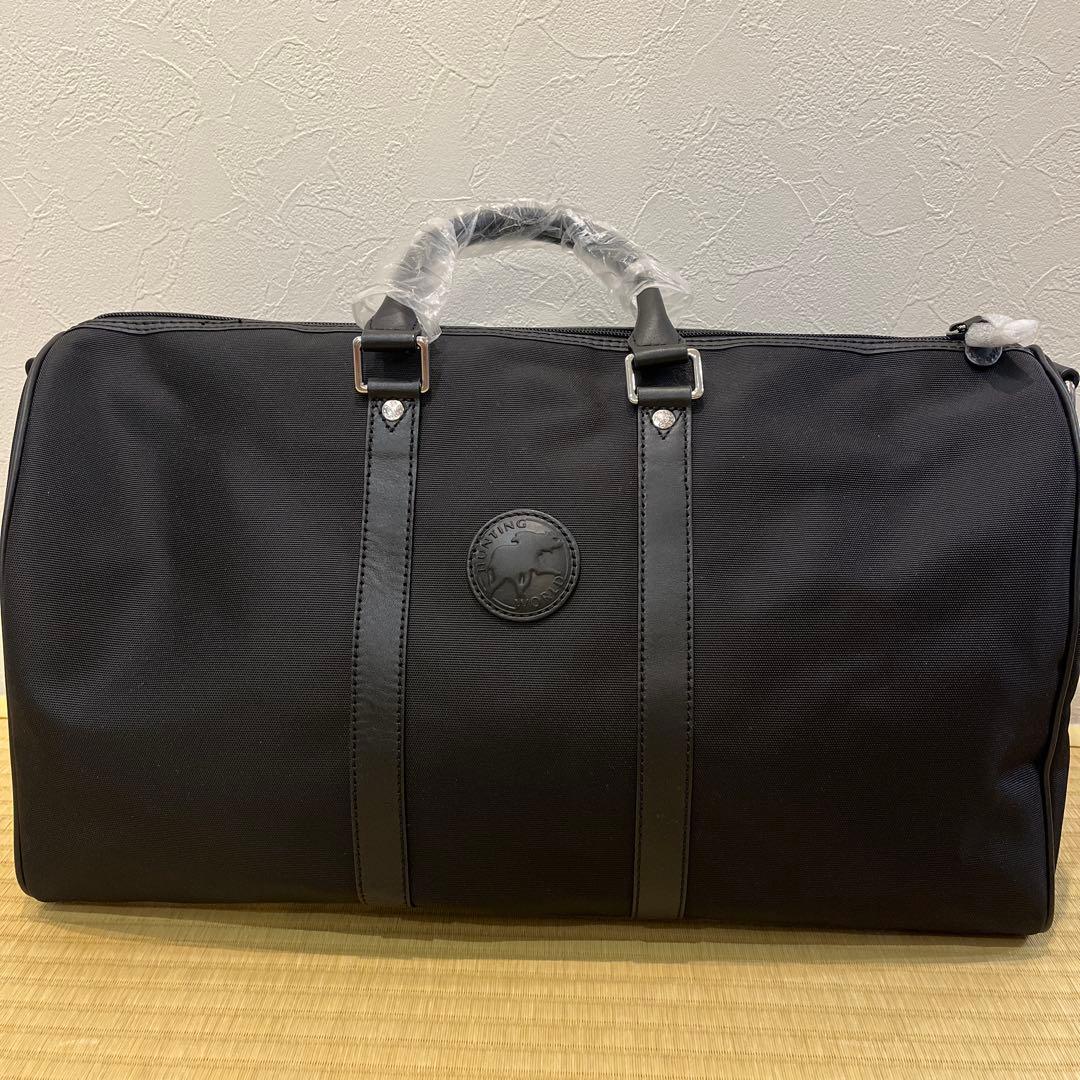 【新品未使用】ハンティングワールド メルセデスベンツ コラボ ボストンバック