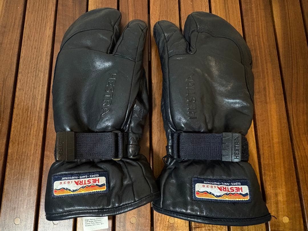 【Hestra】3-FINGER GTX FULL LEATHER サイズ9