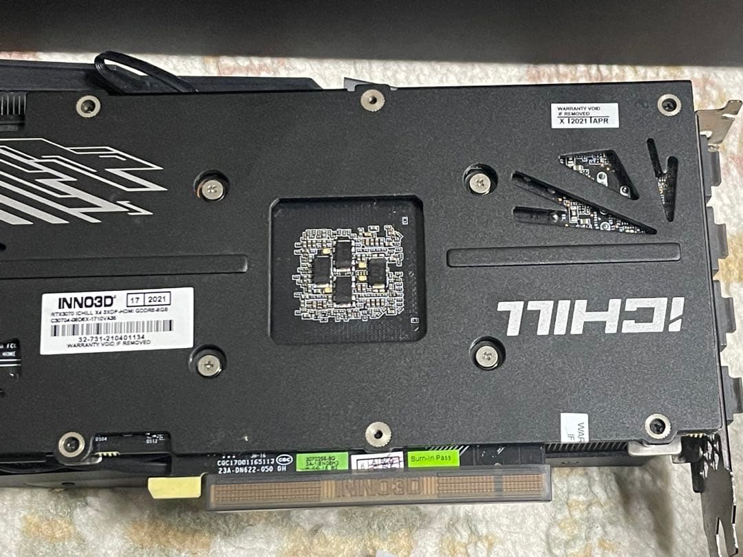iCHILL RTX 3070 8GB グラフィックボード