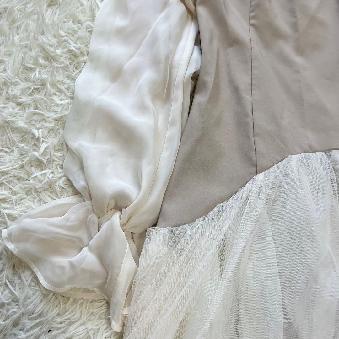 J1U チョーカーマーメイドドレスワンピース　美品