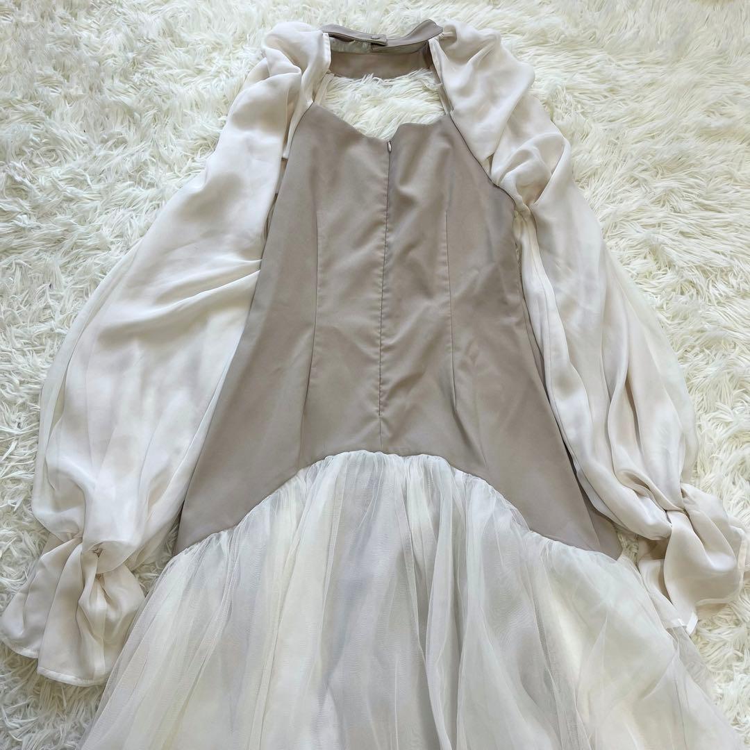 J1U チョーカーマーメイドドレスワンピース　美品