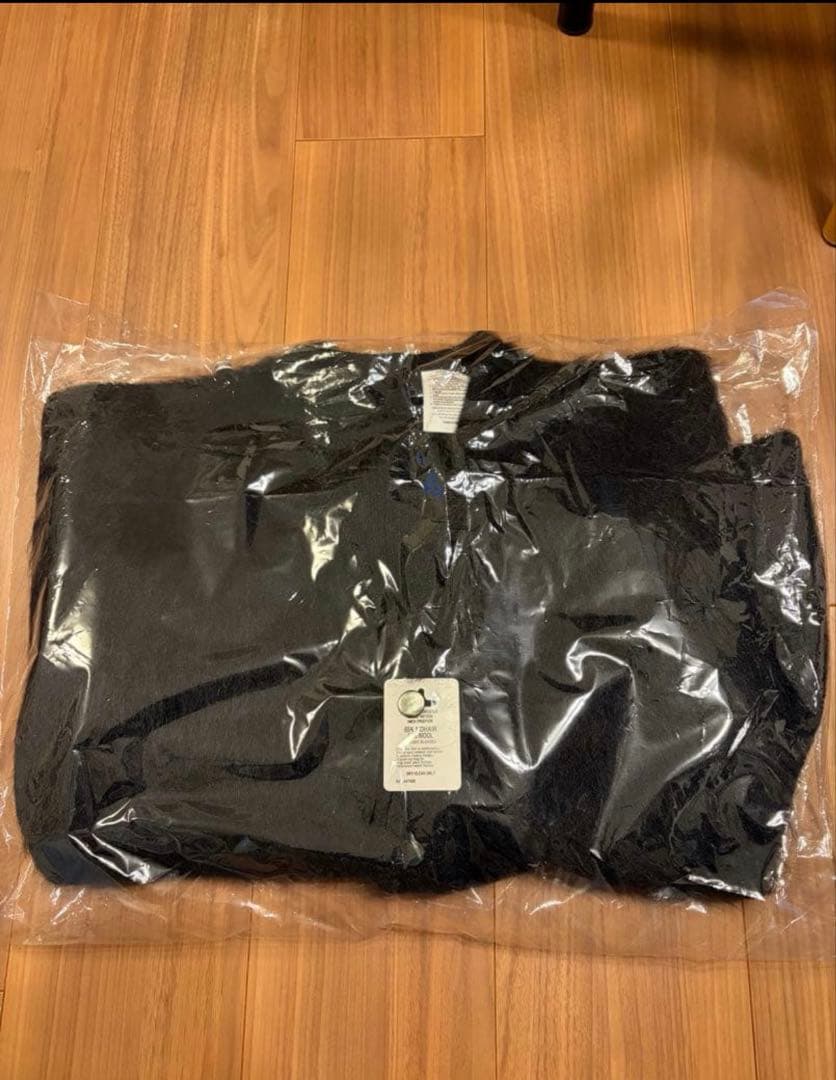 新品a.r.p.ShaggyMan MohairCardigan BLACK