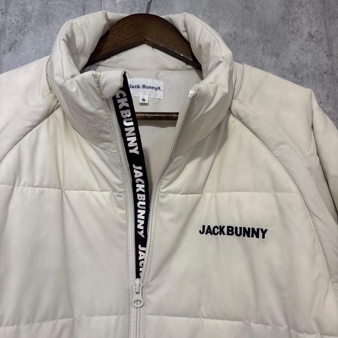 【美品】Jack Bunny!! リップタフタ ダウンジャケット 2wayベスト