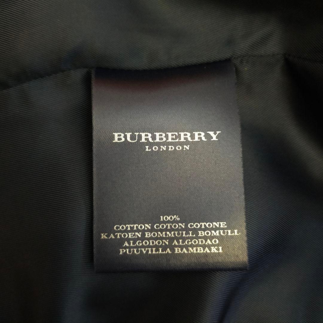 美品　英国製　BURBERRY 　チェック柄　ロングステンカラーコート