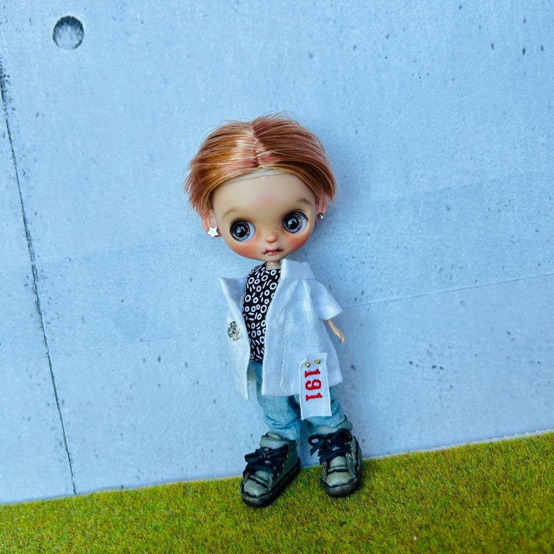 プチブライスカスタム ボーイ おさかな☆ドール