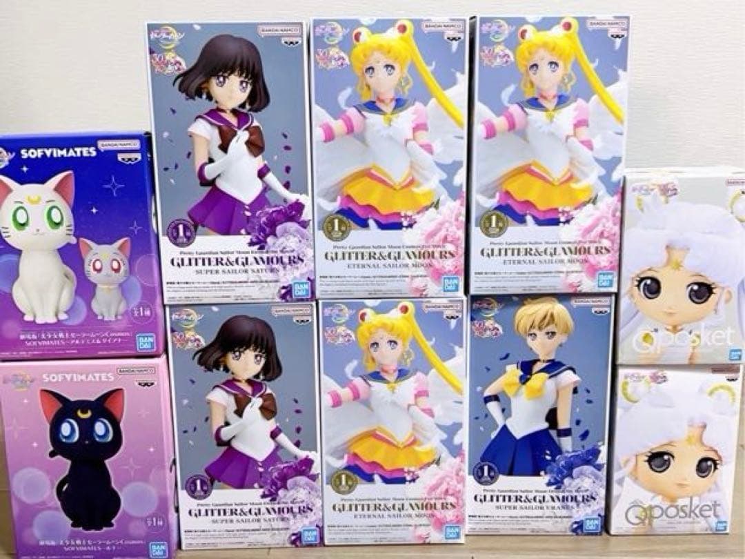 まとめ売り　セーラームーン　フィギュアセット