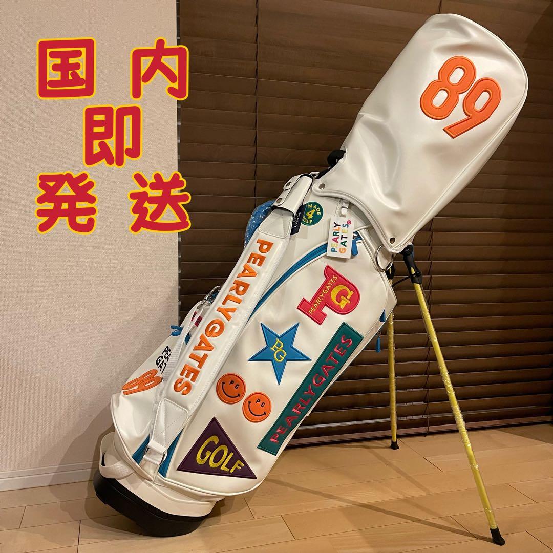 ま*ん様 【即発送】PEARLY GATESパーリーゲイツ キャディバッグ ゴル