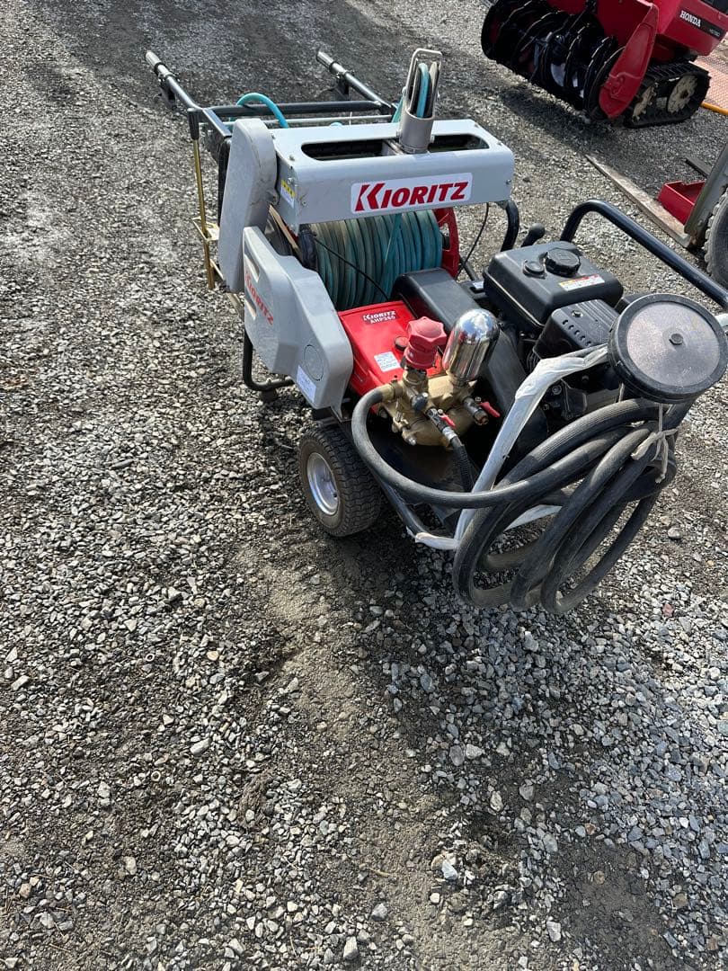 共立自走式キャリー動噴 VSC361C 動噴 自走式 ホース ガソリン エンジン