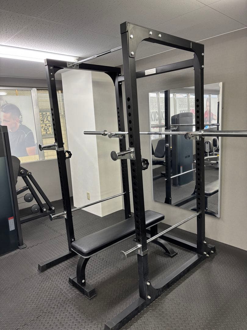 パワーラック　ベンチ付き