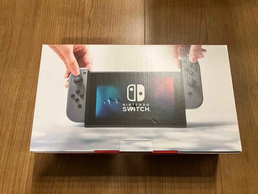 美品 Nintendo Switch 本体 グレー 付属品完備　スイッチ本体