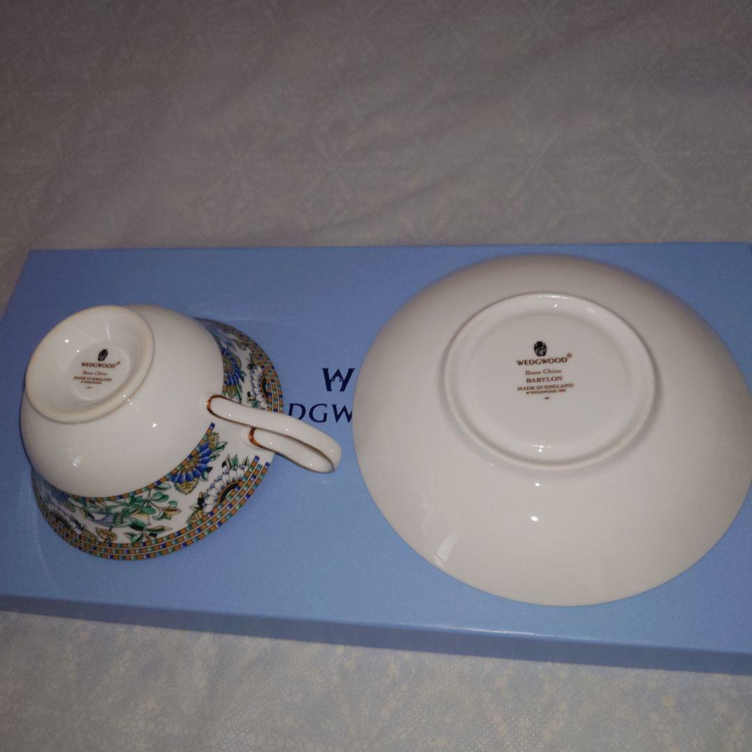 　バビロン　カップ＆ソーサー2客、ポット、シュガーポットセット