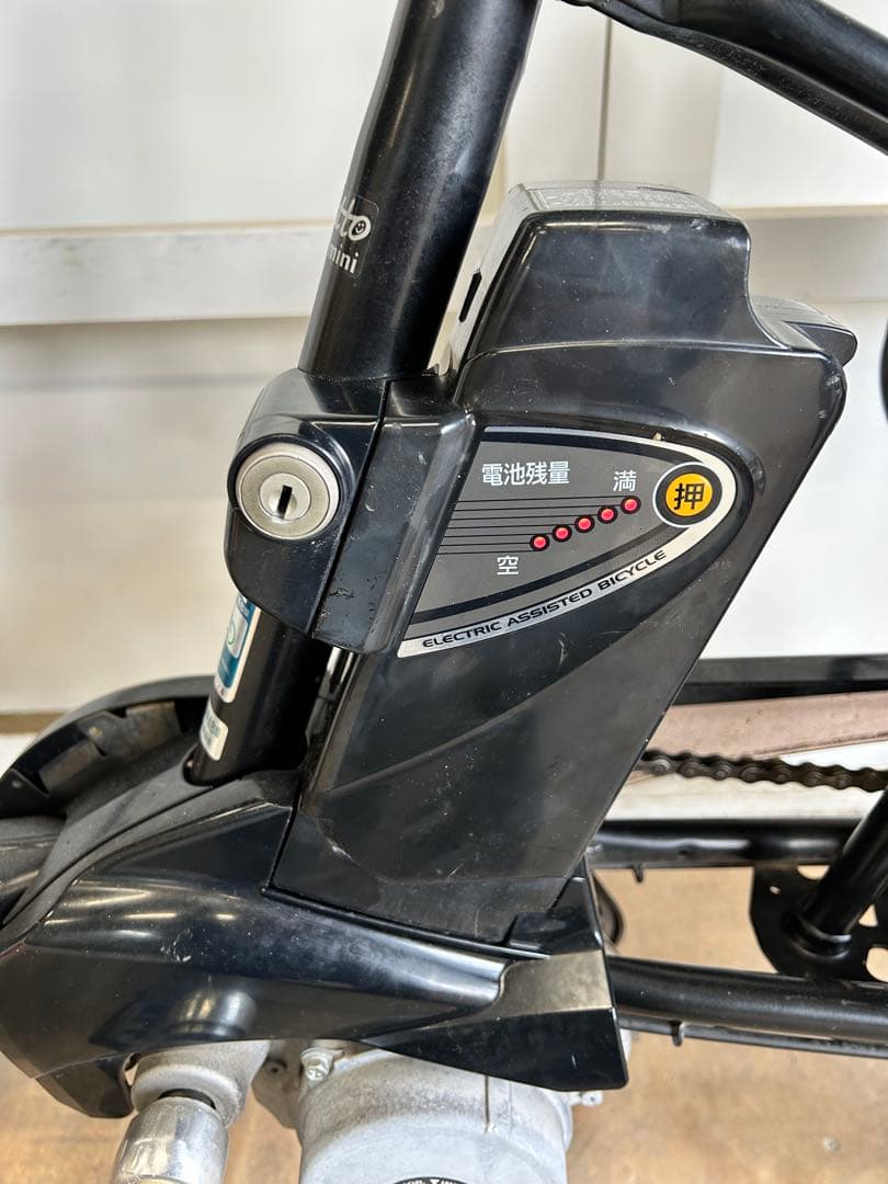 Panasonic 電動アシスト自転車 前後チャイルドシート付き ブラック