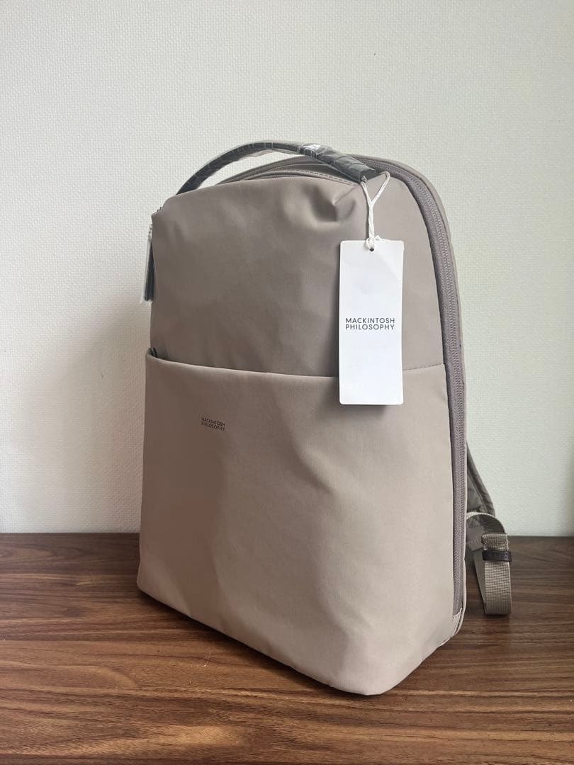 【新品未使用】マッキントッシュフィロソフィー　リュック　ミア　ベージュ　A4