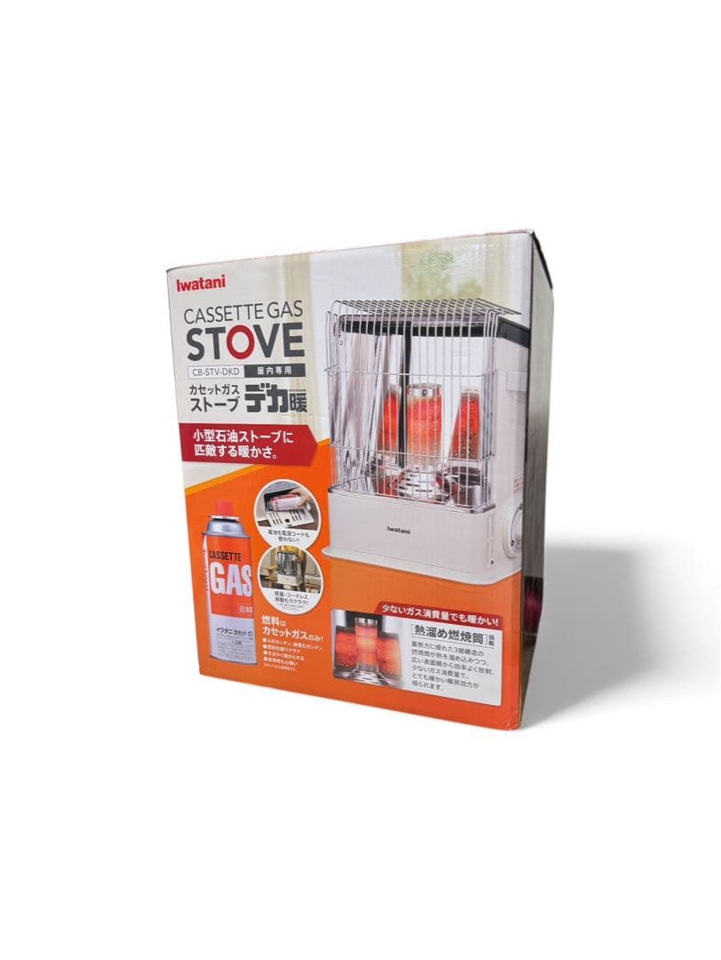 未使用品　Iwatani カセットガスストーブ CB-STV-DKD