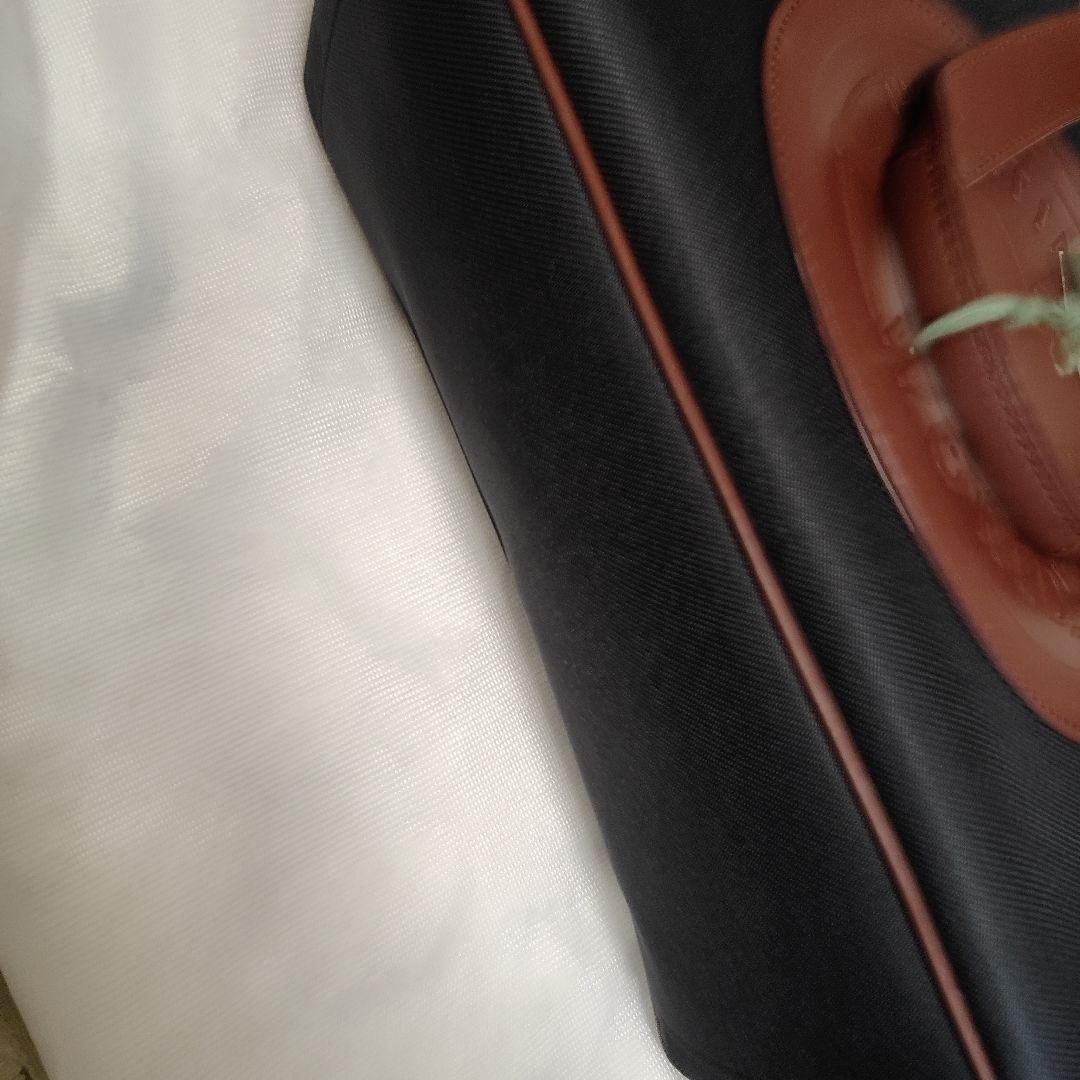 HUNTING WORLD トートバッグ 黒/茶