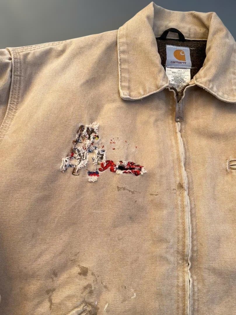 150 J97WET Carharrt カーハート デトロイトダックジャケットM
