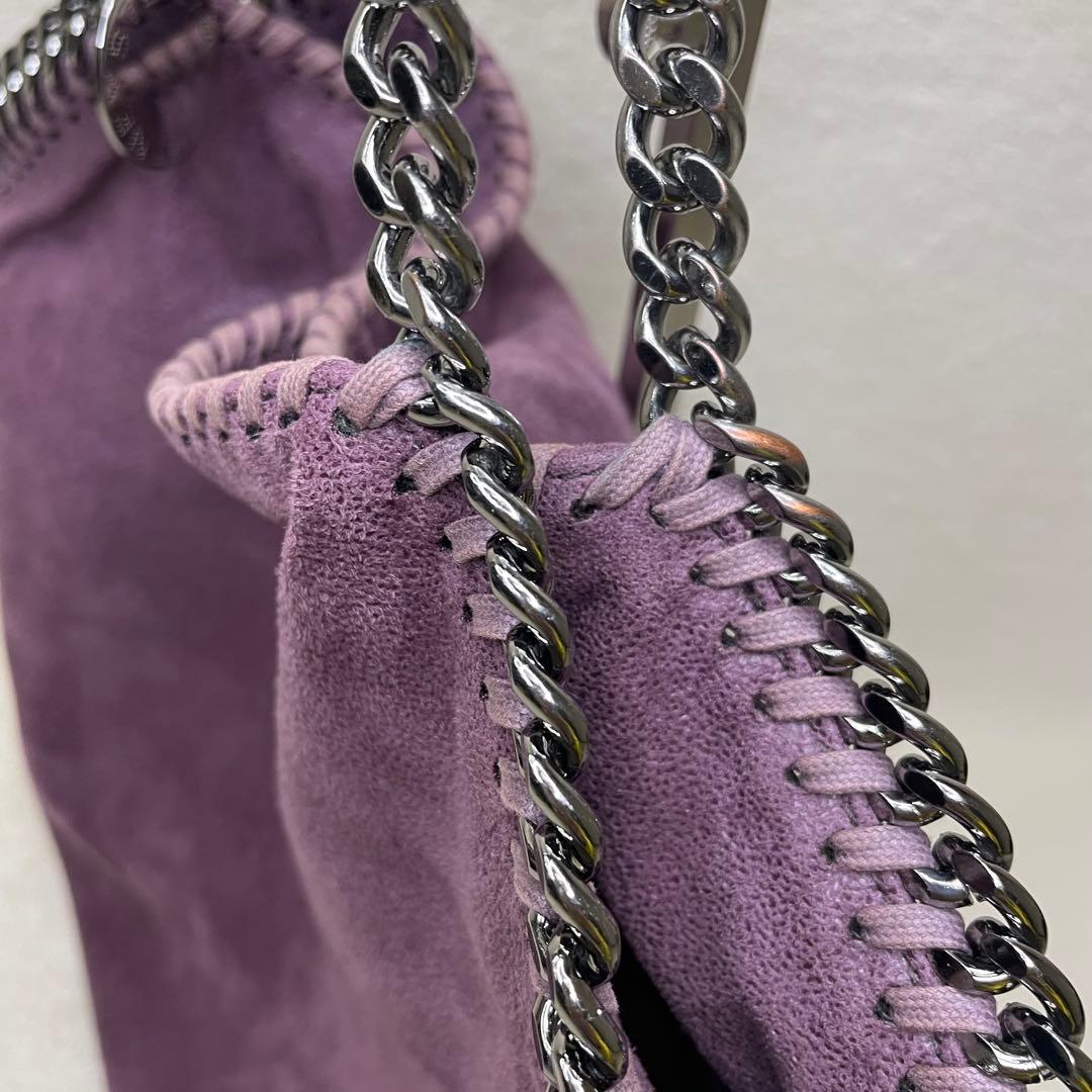 ステラマッカートニー トートバッグ ファラベラ チェーン パープル