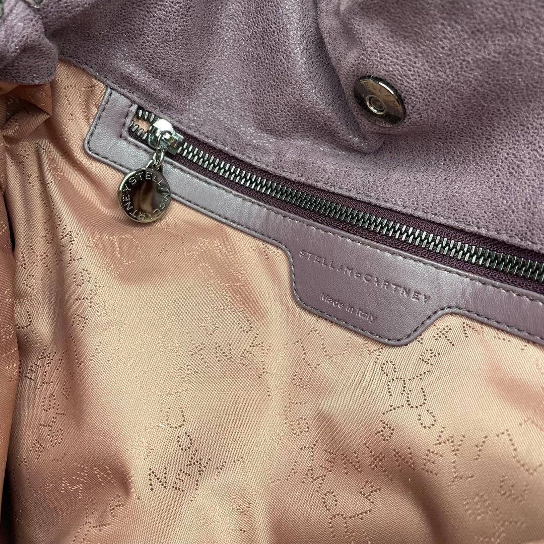 ステラマッカートニー トートバッグ ファラベラ チェーン パープル