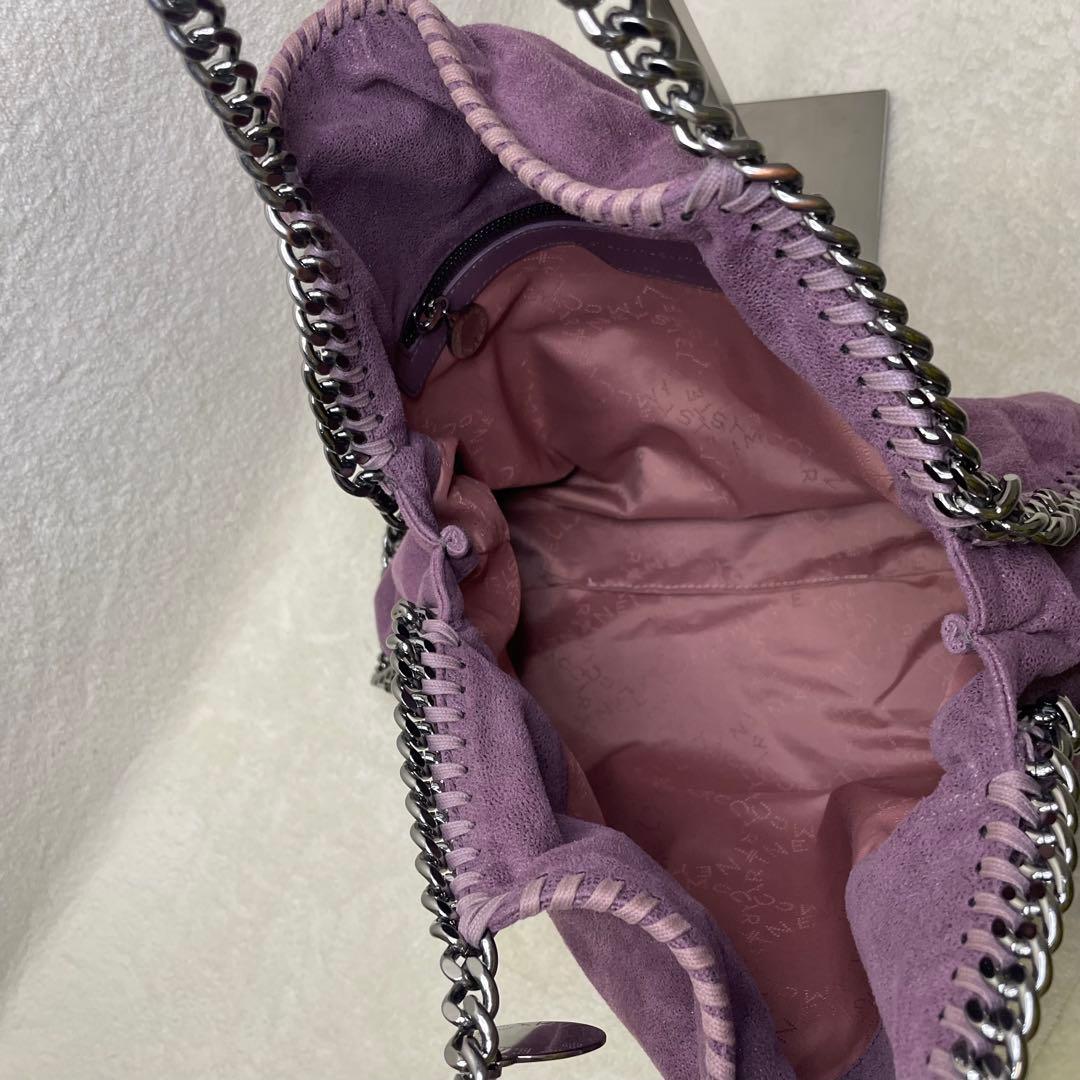 ステラマッカートニー トートバッグ ファラベラ チェーン パープル