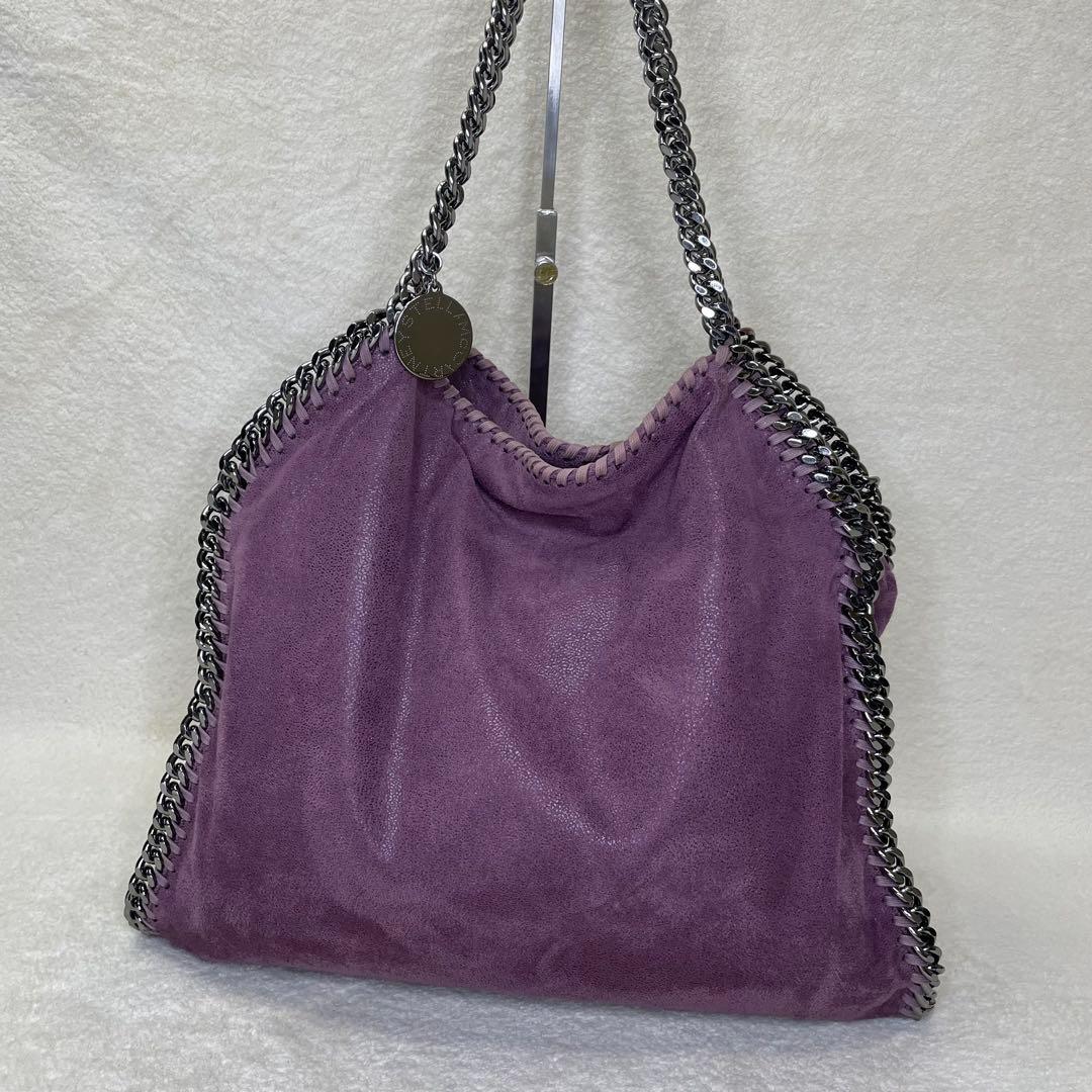 ステラマッカートニー トートバッグ ファラベラ チェーン パープル