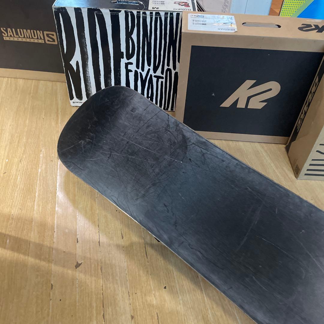 ZUMA　キッズスノーボードセット　未使用バイン付3点セット　128㎝