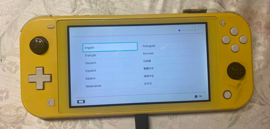 Nintendo Switch Lite イエロー 本体 +箱付き【早い者勝ち】
