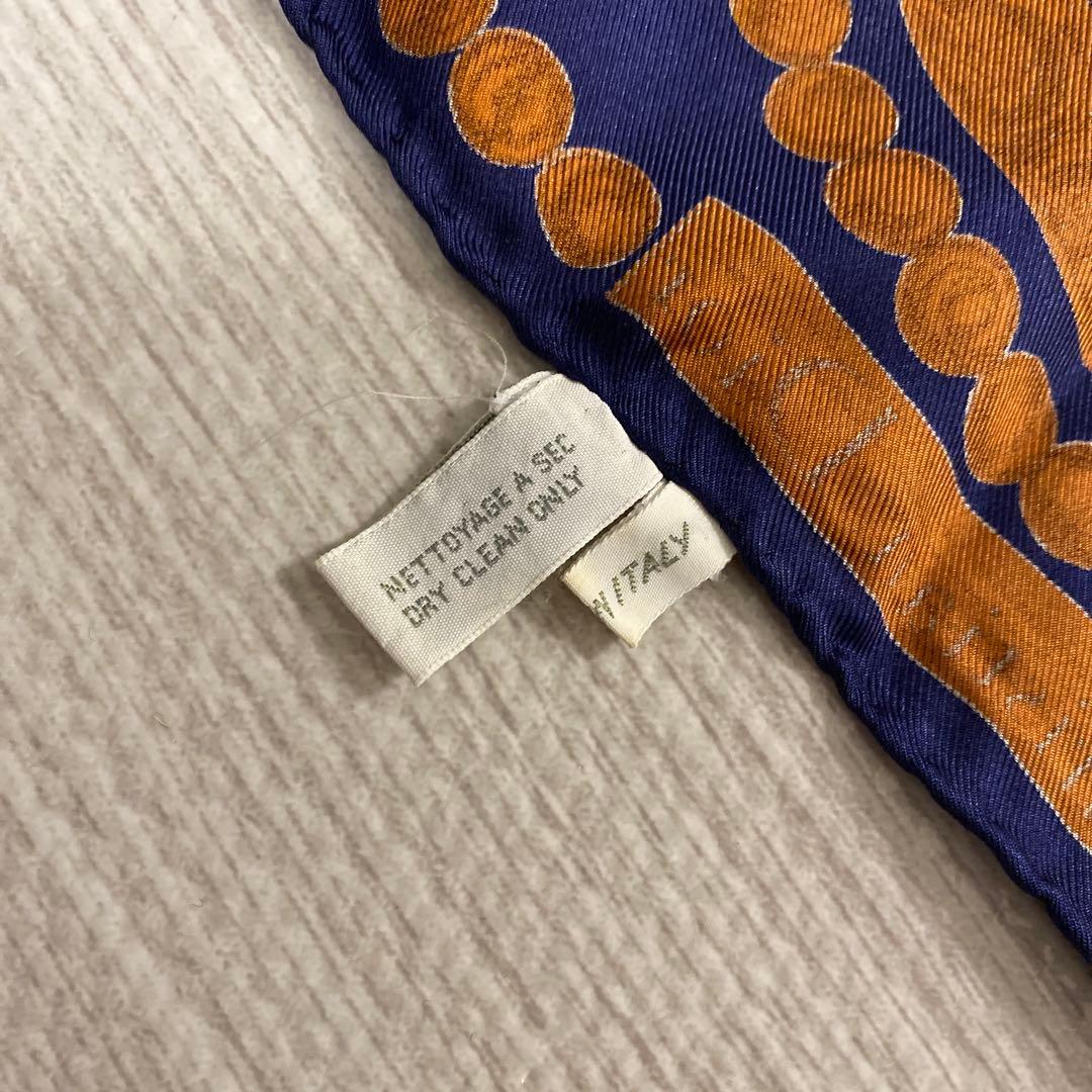 クリスチャン ディオール　ペガサスデザイン シルク　スカーフ