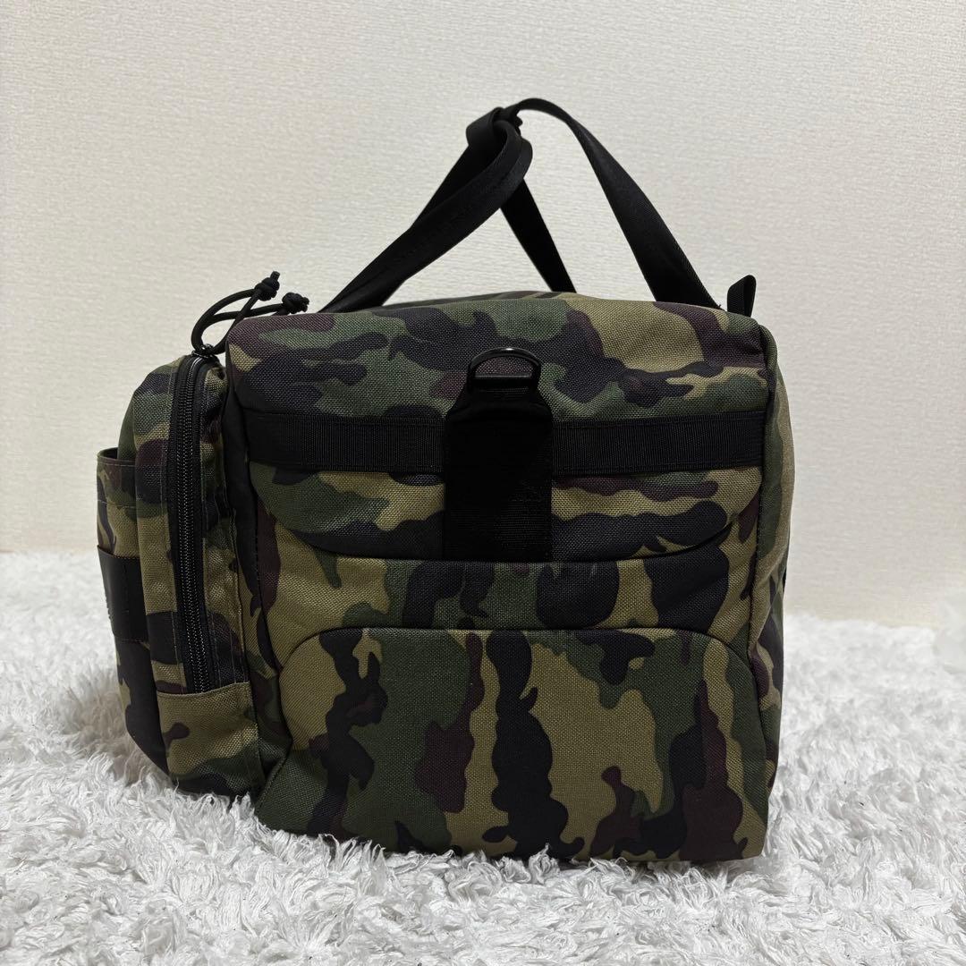 ✨美品✨ブリーフィング BRIEFING ゴルフ ボストンバッグ 迷彩 多機能