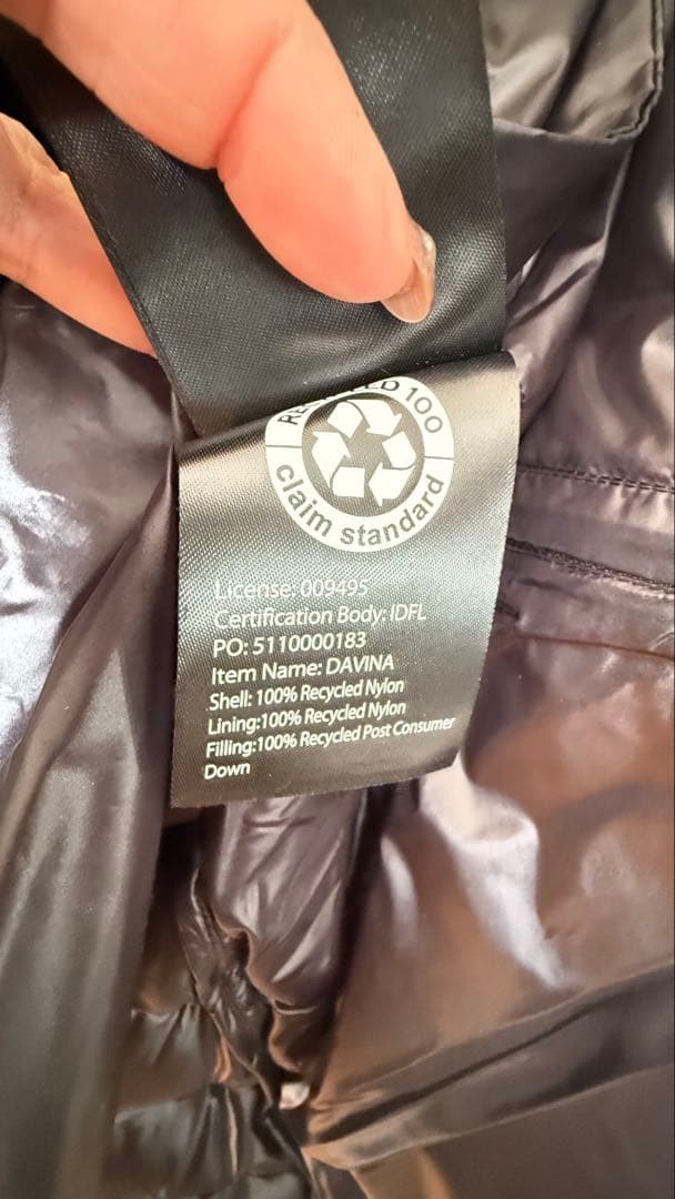 マッカージュ フード付きダウン 美品 百貨店購入 お値下け相談ください