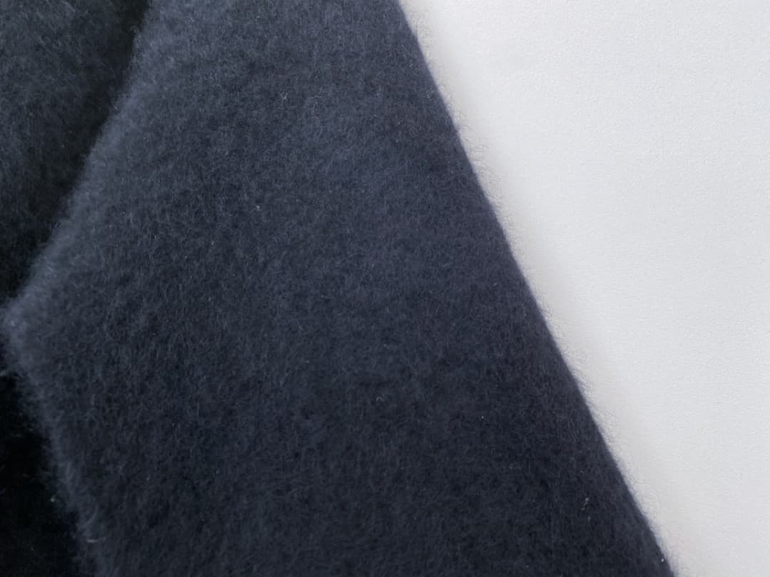 etretokyo エトレトウキョウ ラクーン ニット カーディガン コート 黒