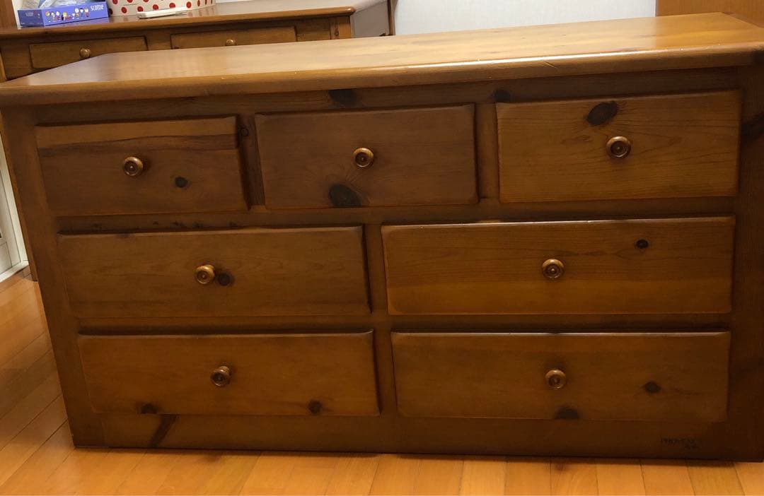 コスガ　プロヴァンス　リビングチェスト　ローチェスト　カントリー　アンファン