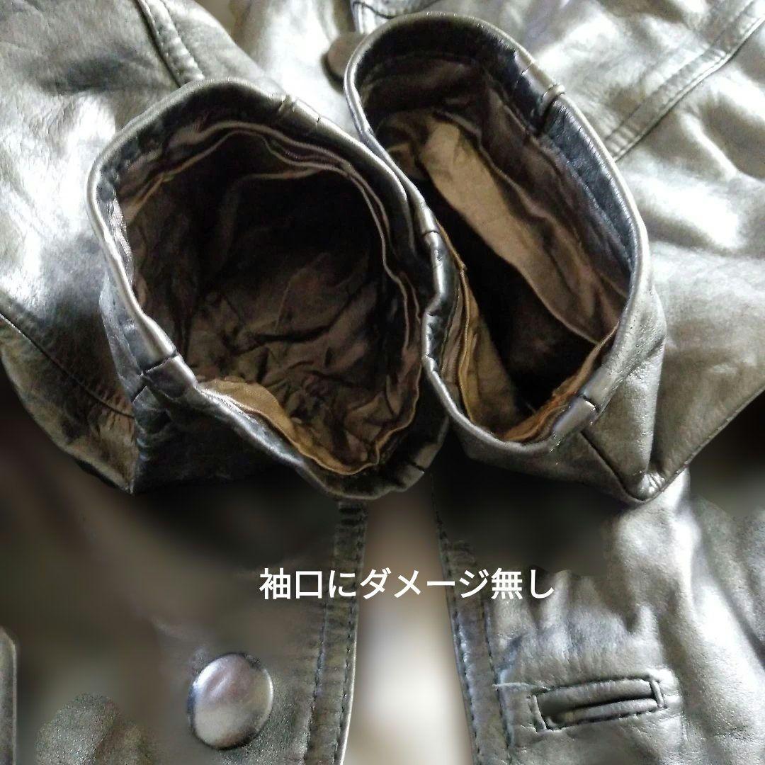 70s Vintage レザーハーフコート レザージャケット カーコート