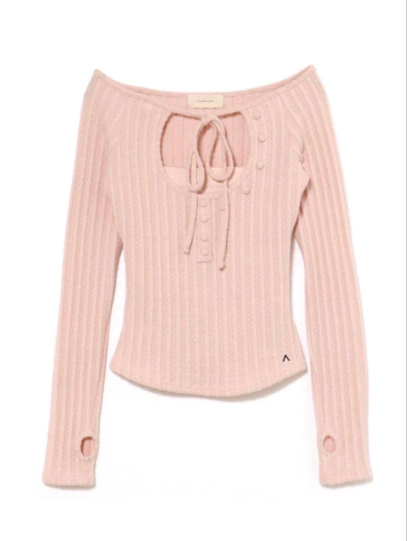 トップス andmary Nini ribbon tops