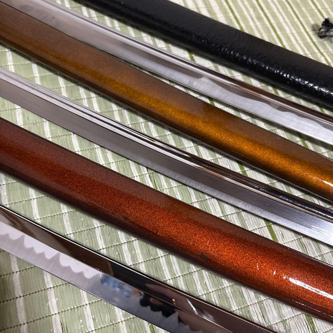 模造刀　模擬刀　小柄　武士　侍　伝統工芸　剣　ソード　太刀　　鍔　3本セット