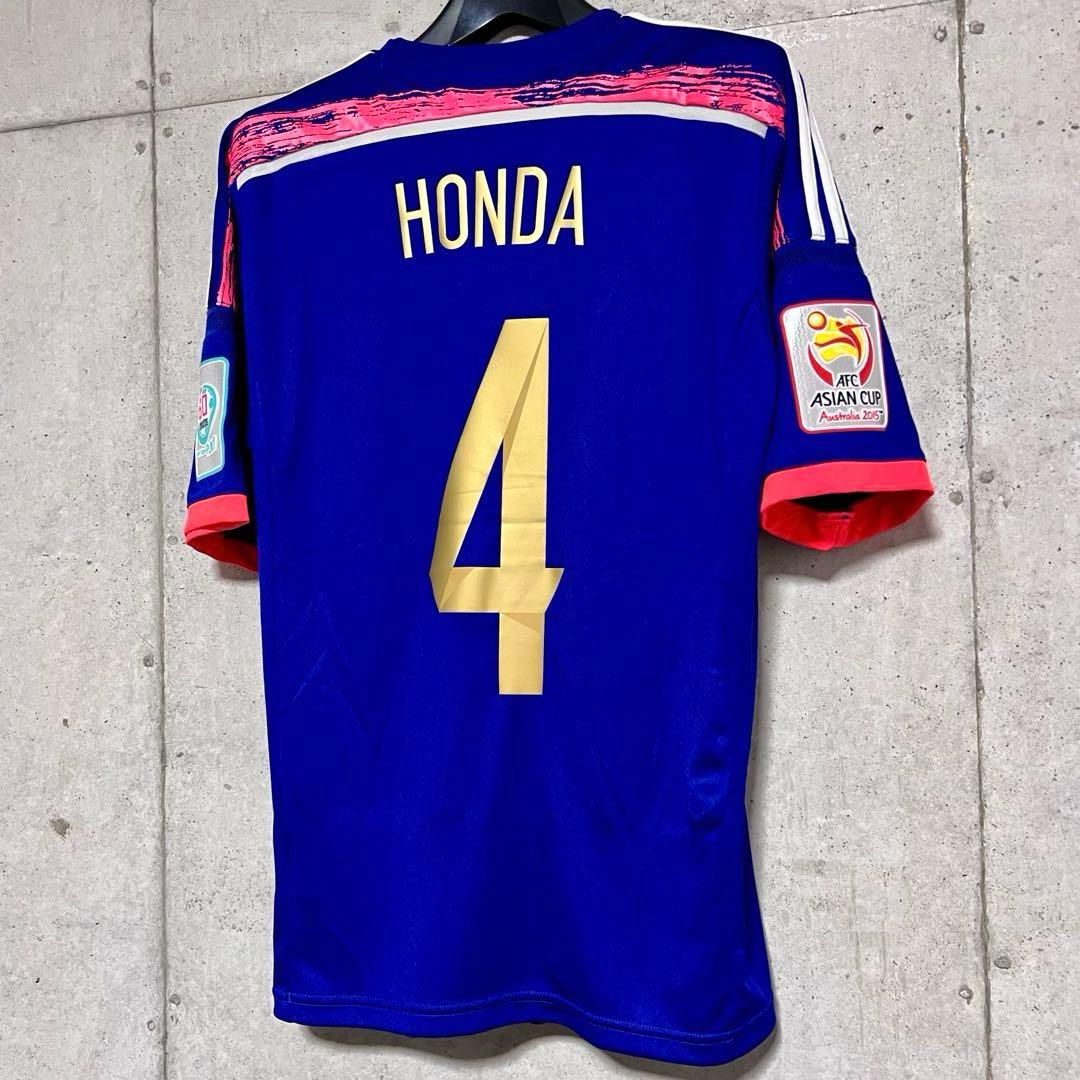 【新品/タグ付き】2015アジア杯仕様 日本代表 ♯4 本田圭佑【Mサイズ】