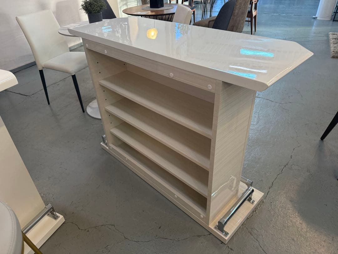 シギヤマ家具　食器棚　バーカウンター　W120㎝