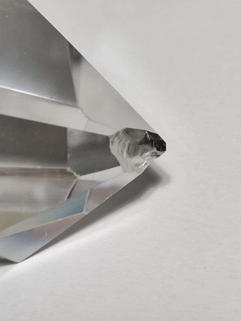 パワーストーン　エンジェルラダー入りクォーツ　ポイント　132g　No.165