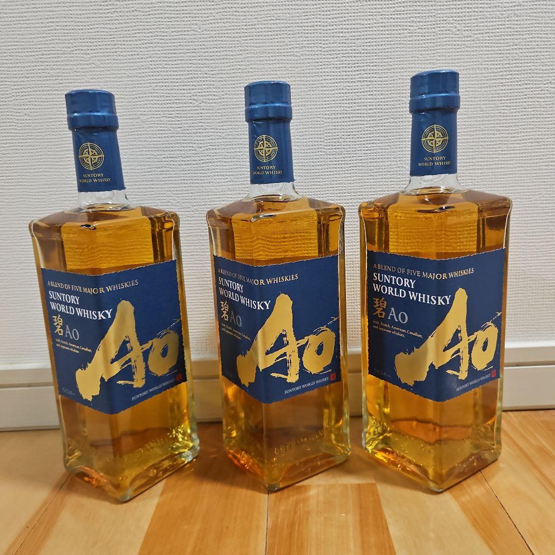 碧 Ao ウイスキー 700ml 3本セット正規品 あお